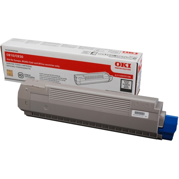 Toner Oki 44059108 nero - 878774