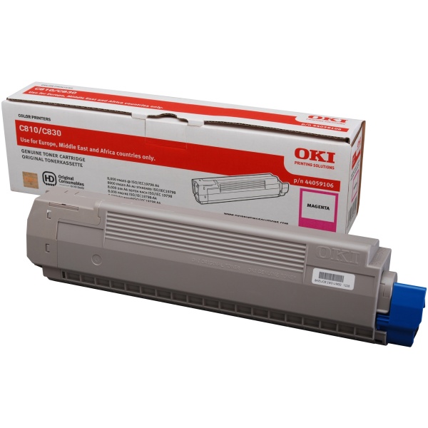 Toner Oki 44059106 magenta - 878790