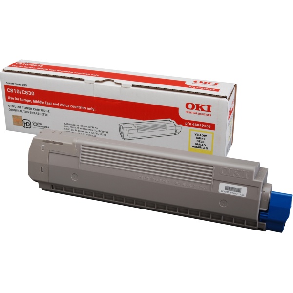 Toner Oki 44059105 giallo - 878805