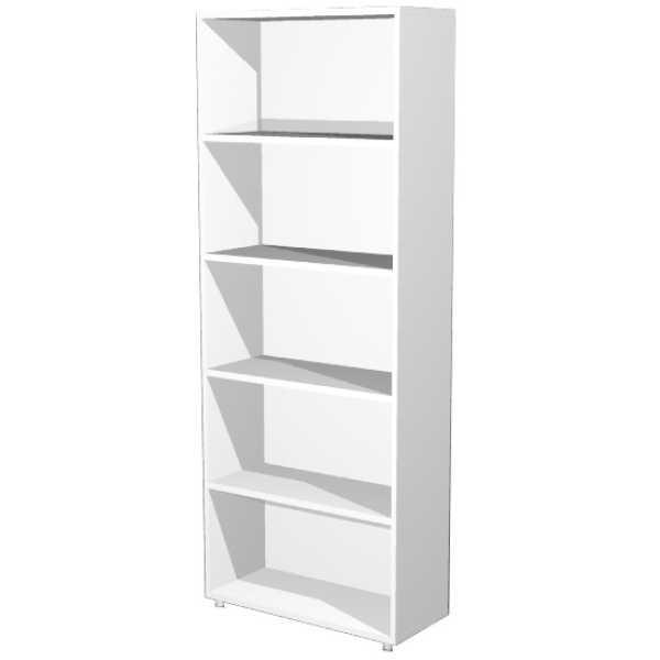 Artexport - Libreria Alta L76 bianca
