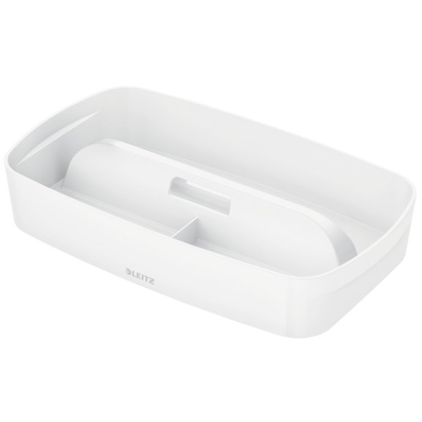 Vassoio Organizer Leitz MyBox&reg; Leitz - 30,7x18,1x5,6 cm - bianco - 53230001