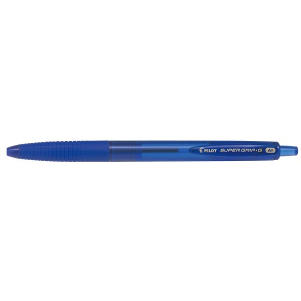 Penna a sfera a scatto Super Grip G Pilot - 0,7 mm - blu - 001639 (conf.12)
