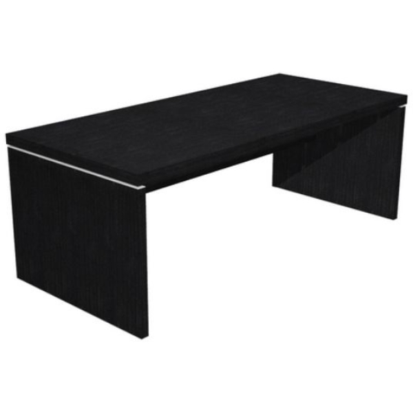 Scrivania direzionale Artexport Flora - nero venato - L210 P90 H74 CM - 902/8