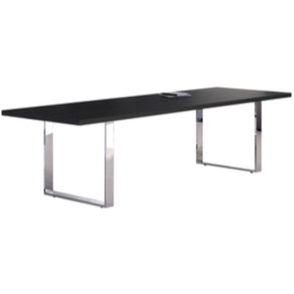 Tavolo riunioni Artexport Flora - nero venato - L220 P100 H74 cm - 905M/8
