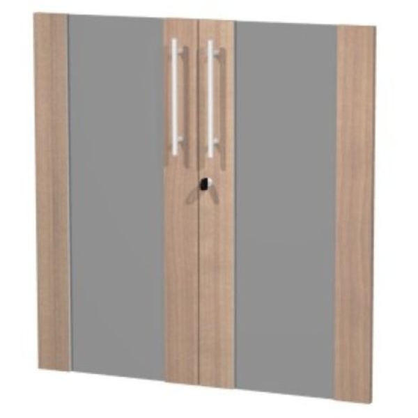 Coppia ante in vetro mobile basso Artexport Flora - L80 H77 SP. 1,8 CM - 91068M/K