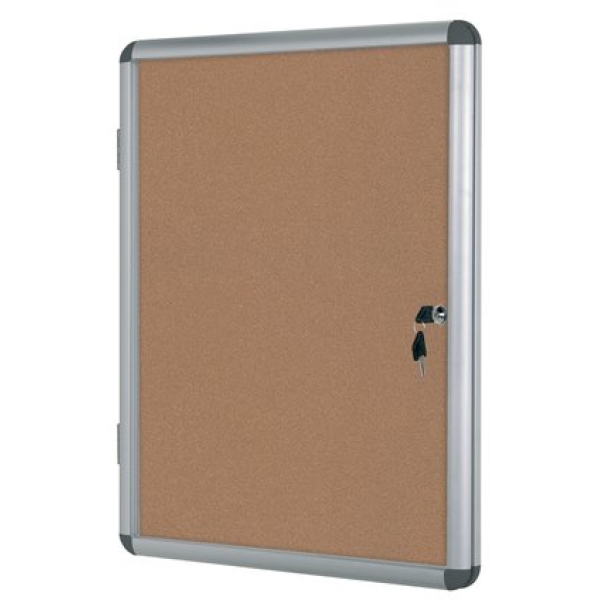 Bacheca Enclore in sughero Bi-Office - 9xA4 - 72x98,1 cm - VT630101150