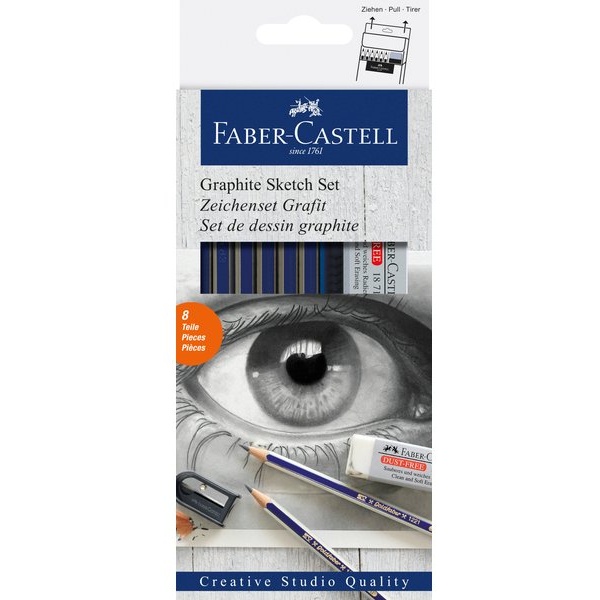 Goldfaber Graphite Sketch Set Faber Castell - grafite - 114000 (conf.6)
