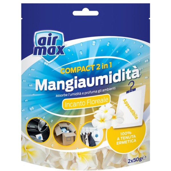 Mangiaumidit&agrave; Compact 2 in 1 Airmax - Incanto Floreale - D0247