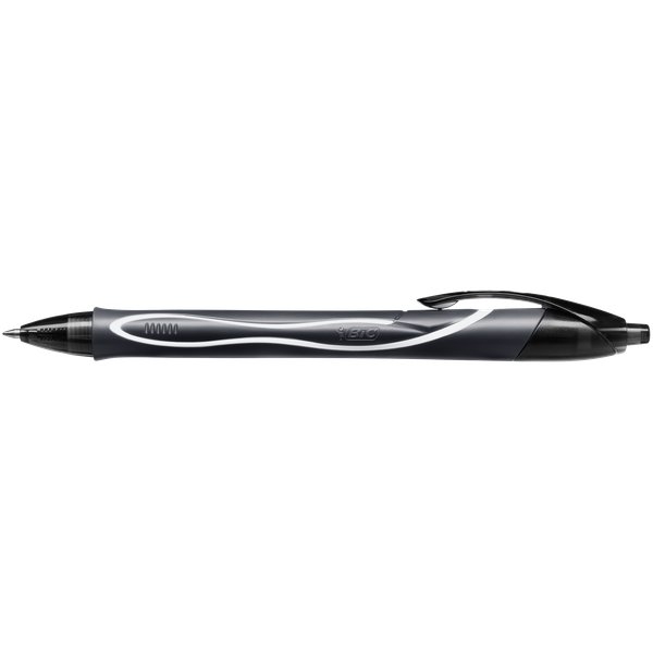 Penna Gelocity Quick Dry Bic - 0,7 mm - nero - 949873 (conf.12)