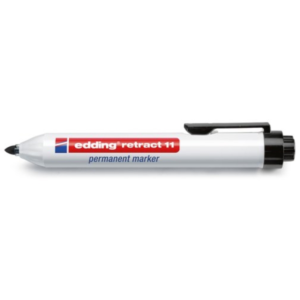 Marcatore a scatto e-11 Edding - 1,5-3 mm - nero - 4-11001