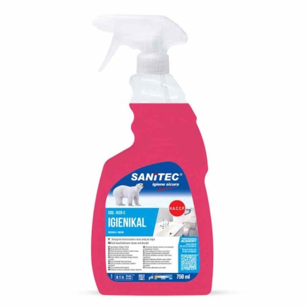 Detergente scioglicalcare Igienikal Sanitec - 750 ml - 1930-S