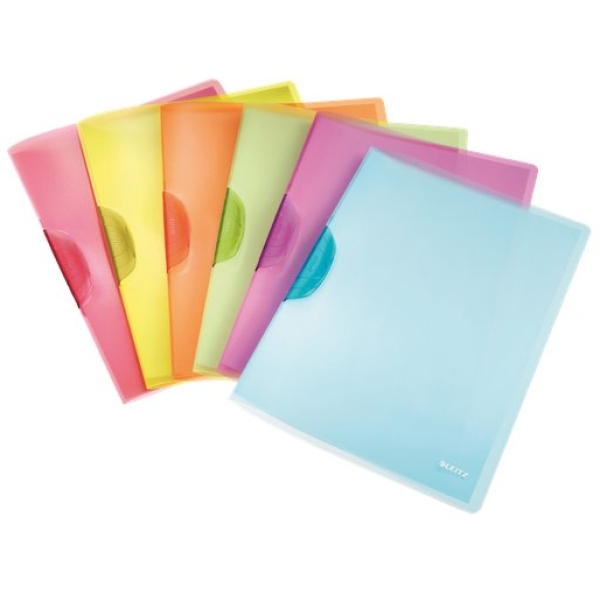 Cartellina Colorclip Rainbow Leitz - A4 - dorso 3 cm - rosso - 41760125 (conf.6)