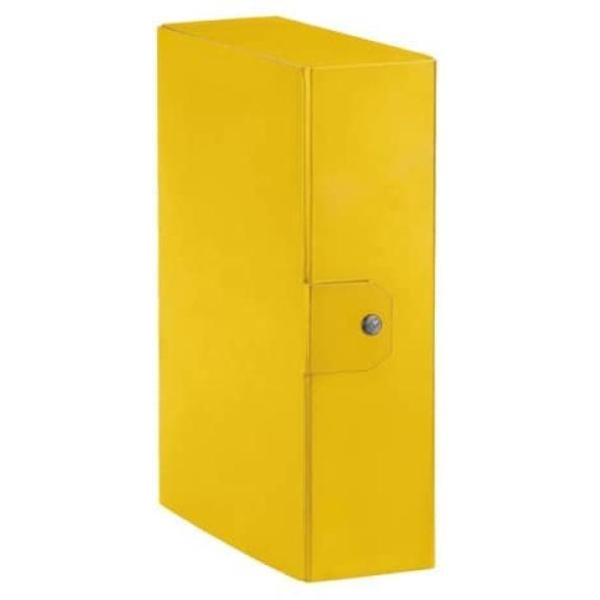 Scatole portaprogetti Delso Order Esselte - dorso 10 cm - 25x35 cm - giallo - 390390090