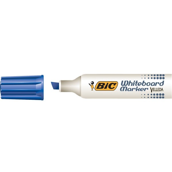 Marcatore Velleda 1781 Bic - 3,2-5,5 mm - blu - 1199178106 (conf.12)