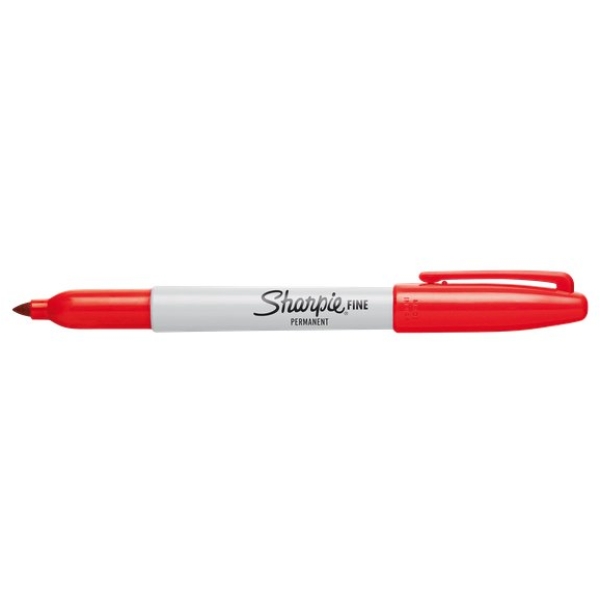 Marcatore permanente Fine Sharpie - 1 mm - rosso - S0810940 (conf.12)
