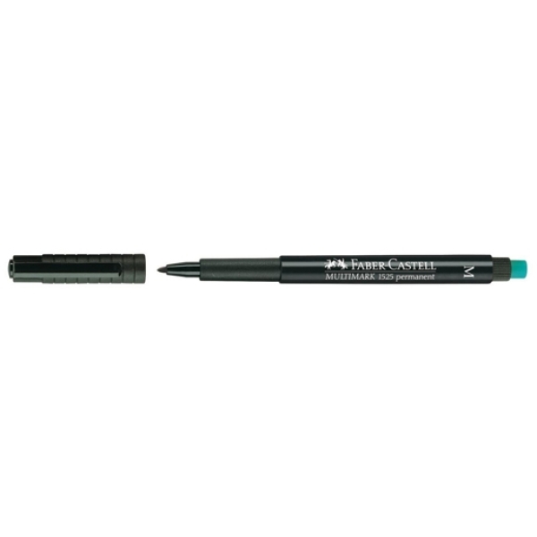 Marcatore permanente Multimark Faber Castell - media - 1,0 mm - nero - 152599 (conf.10)