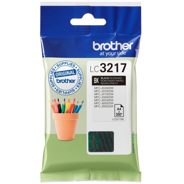 Cartuccia Brother LC-3217BK nero - 947617