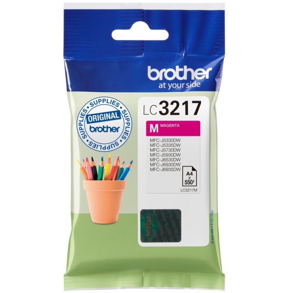 Cartuccia Brother LC-3217M magenta - 947619