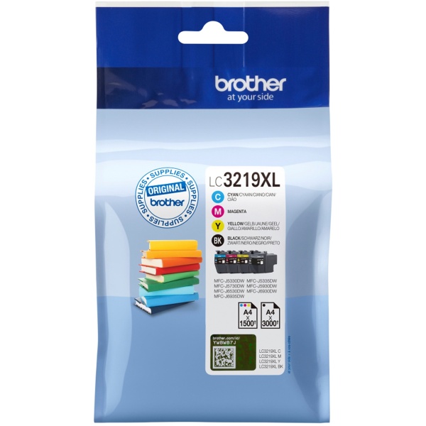 Cartuccia Brother LC-3219XLVAL n-c-m-g - 947624