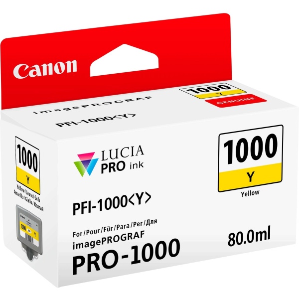 Cartuccia Canon PFI-1000Y (0549C001) giallo - 947661