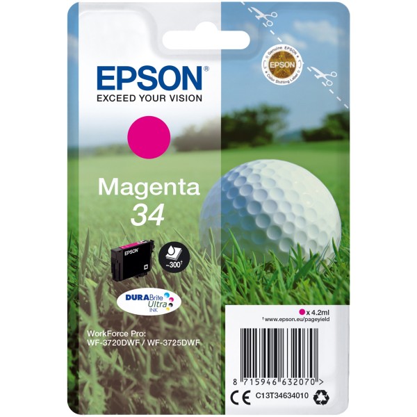 Cartuccia Epson 34 (C13T34634010) magenta - 947726