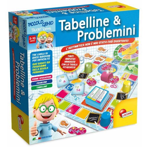 I'm a Genius Ts Tabelline e Problemini Lisciani - 48885