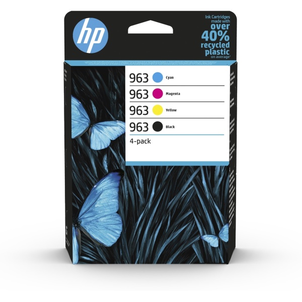 Cartuccia HP 963 (6ZC70AE) nero-ciano-magenta-giallo - B00090