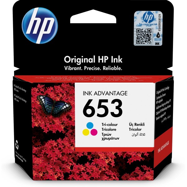 Cartuccia HP 653 (3YM74AE) colore - B00251