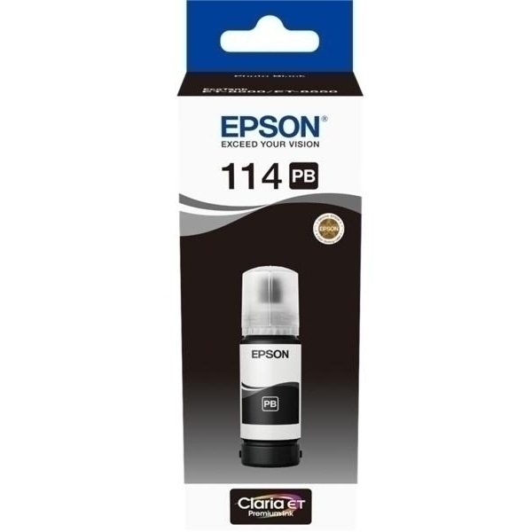 Flacone Epson 114 (C13T07B140) nero fotografico - B00282