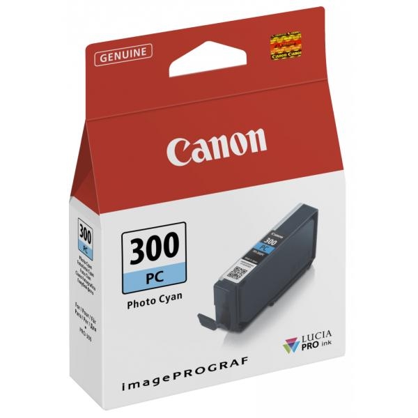Cartuccia Canon PFI-300PC (4197C001) ciano foto - B00610