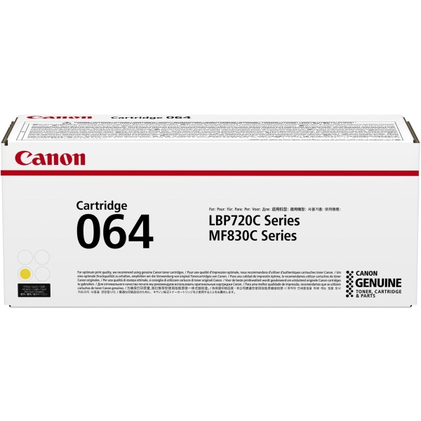 Toner Canon 064 (4931C001) giallo - B00613