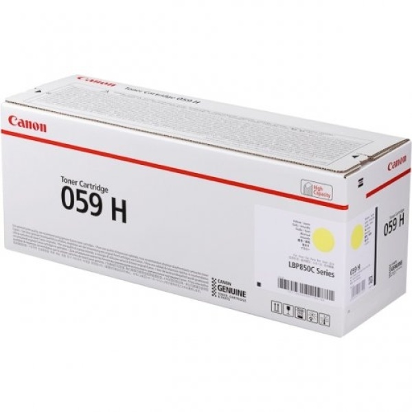 Toner Canon 059H (3624C001) giallo - B00751