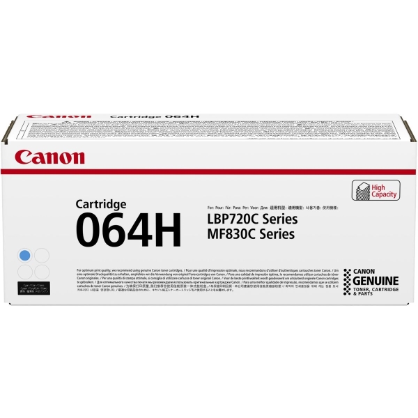 Toner Canon 064H (4936C001) ciano - B00996