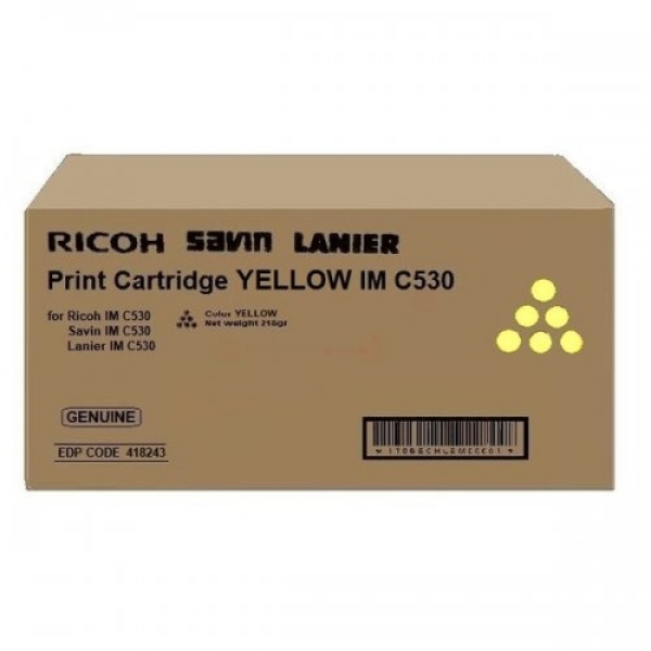 Toner Ricoh IM C530 (418243) giallo - B01028