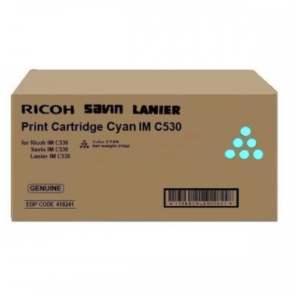 Toner Ricoh IM C530 (418241) ciano - B01031