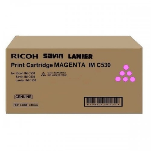 Toner Ricoh IM C530 (418242) magenta - B01032