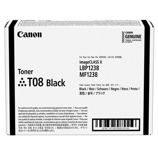 Toner Canon T08 nero - B01123