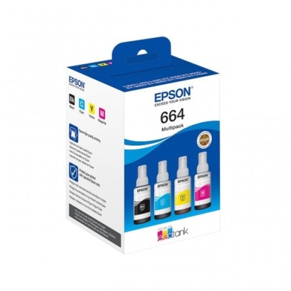 Cartuccia Epson T6646 (C13T664640) nero-ciano-magenta-giallo - B01167