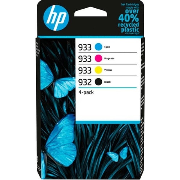 Cartuccia HP 932/933 (6ZC71AE) nero-ciano-magenta-giallo - B01183