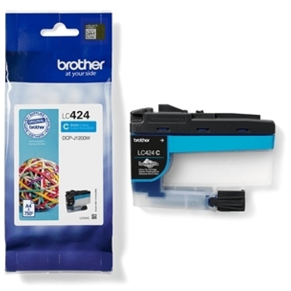 Cartuccia Brother LC424C ciano - B01689
