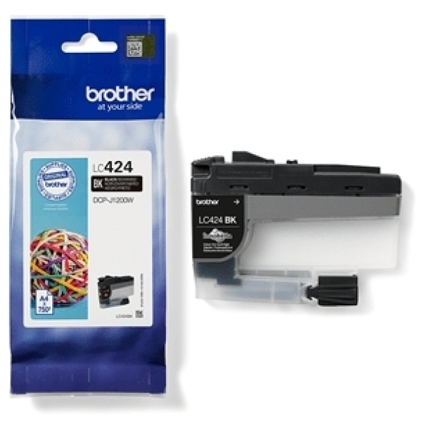 Cartuccia Brother LC424BK nero - B01724