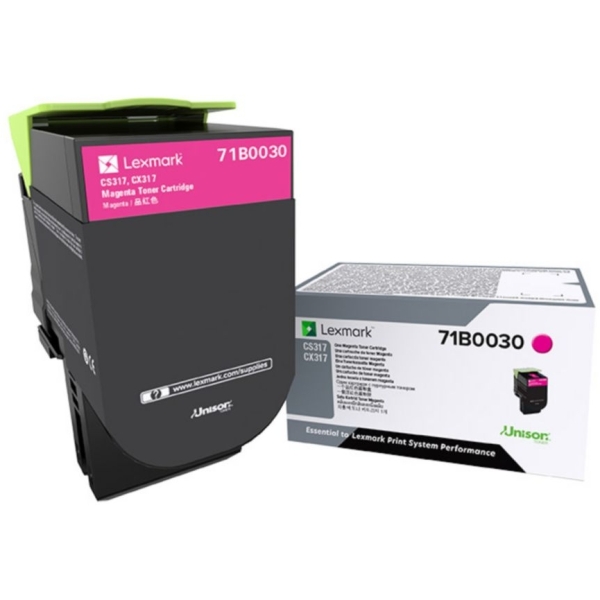 Toner Lexmark 456M (71B0030) magenta - B01777