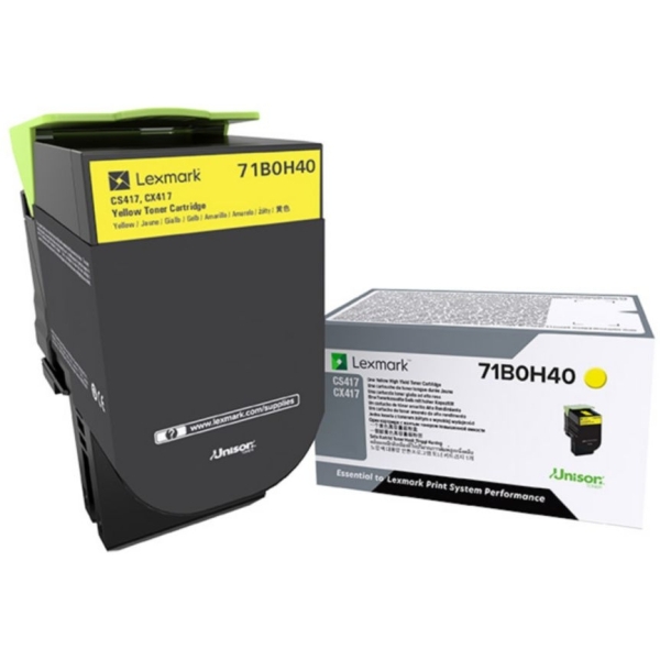 Toner Lexmark 456Y (71B0H40) giallo - B01816