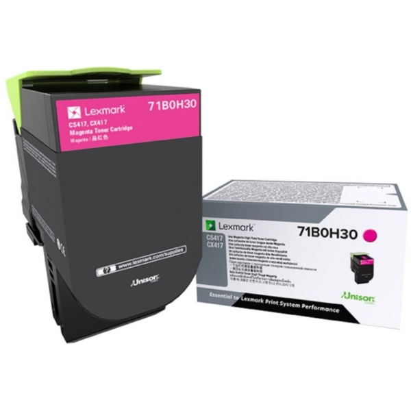 Toner Lexmark 456M (71B0H30) magenta - B01818