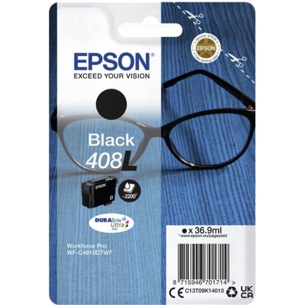 Cartuccia Epson 408L (C13T09K14010) nero - B01939