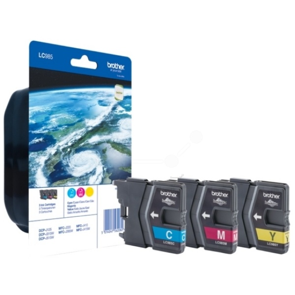 Cartuccia Brother LC985 (LC-985RBW) c-m-g - B01963