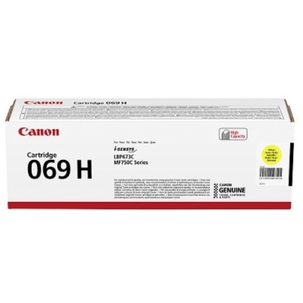 Toner Canon 069 H (5095C002) giallo - B02005