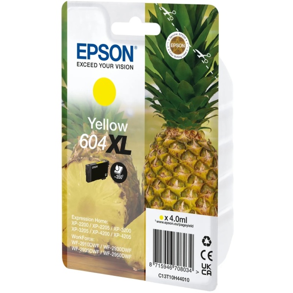 Cartuccia Epson 604XL (C13T10H44010) giallo - B02138