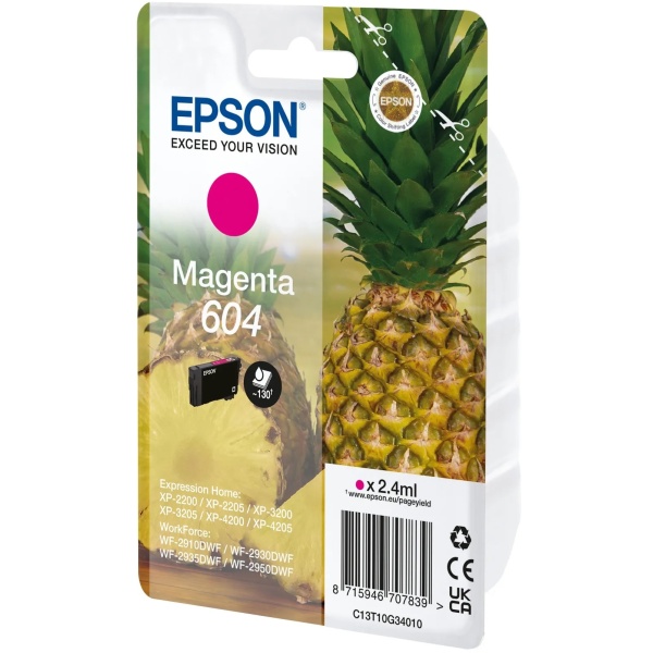 Cartuccia Epson 604 (C13T10G34010) magenta - B02141