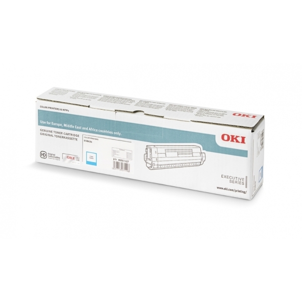 Toner Oki 46861327 ciano - B02161
